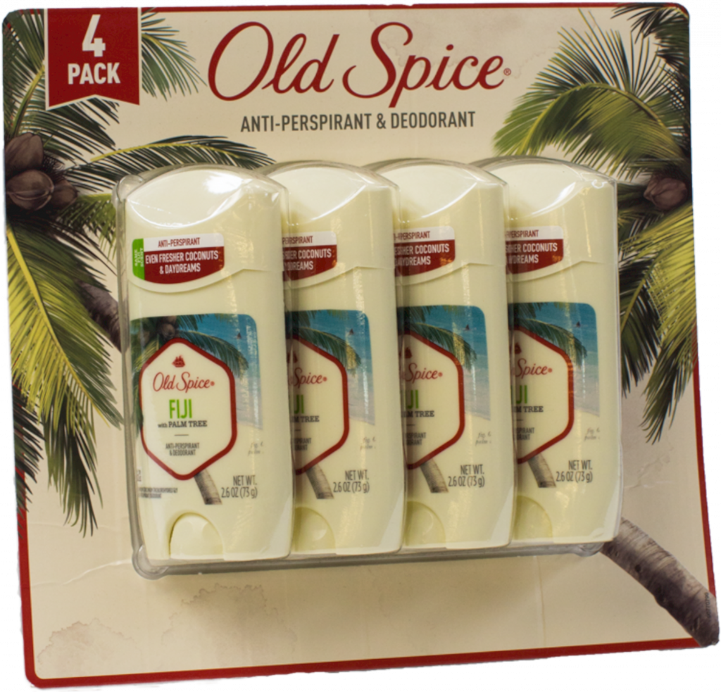 old spice deodorant four pack