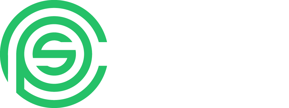 Complete packaging solutions logo in white and green