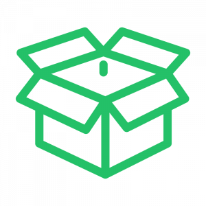 box icon in green