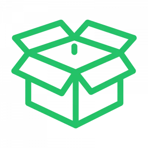 box icon in green