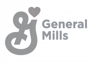 General Mills logo gray