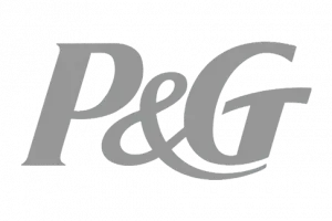Proctor & Gamble logo gray
