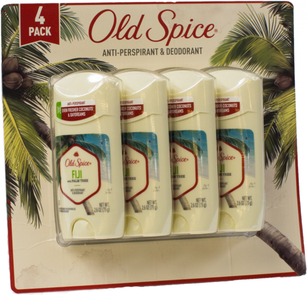 old spice deodorant four pack